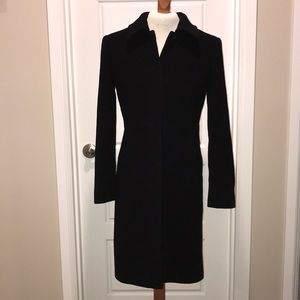Kenneth Cole wool/cashmere 2 block long dress coat